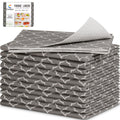 Cooyes 2 in 1 Refrigerator Liners & Fresh mats for Fridge Drawer and Glass Shelves, Absorbent Fridge Liners Washable, BPAfree Cl