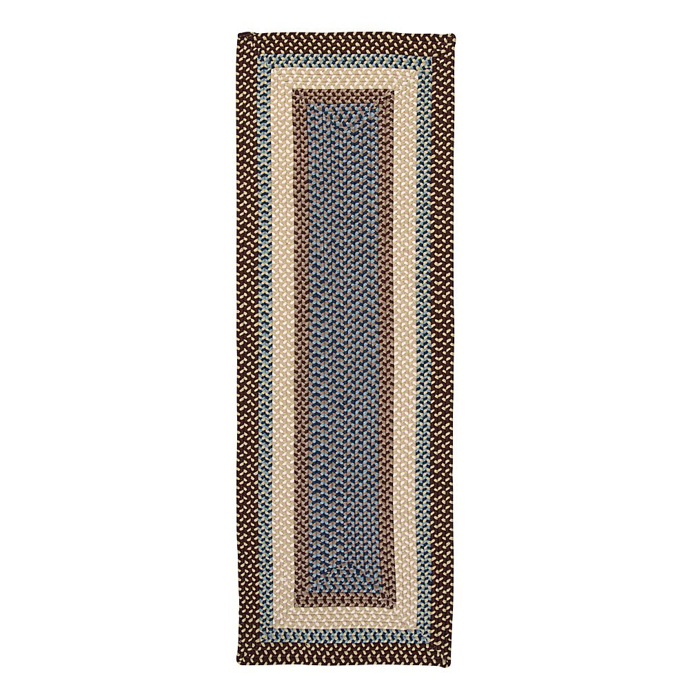 Montego Rug, 2 By 8-Feet, Bright Brown