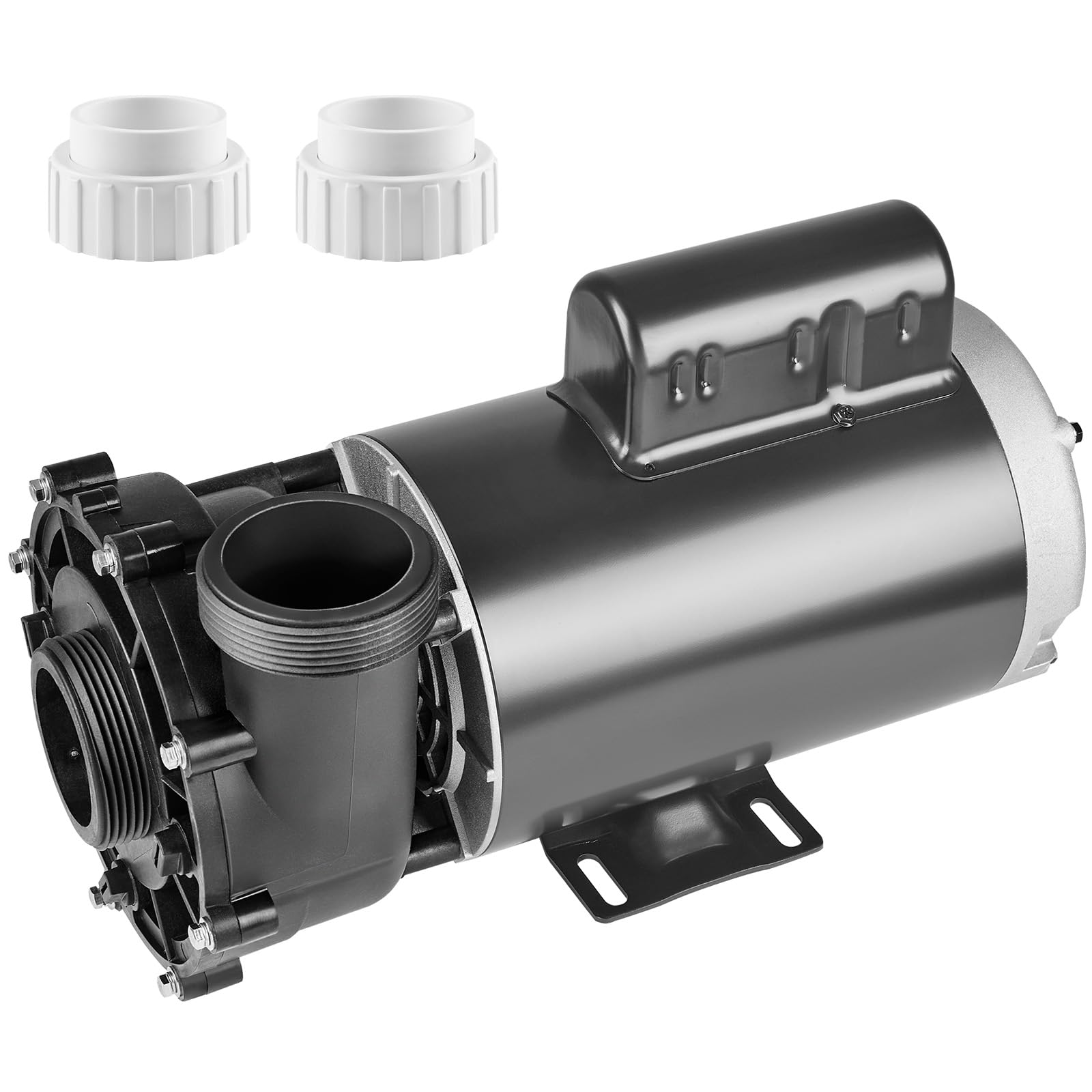 Vevor 2 Speed Spa Pump, 56-Frame, Ac 220V Hot Tub Spa Pump, 3 Hp / 200 Gpm / 65.61 Ft High Speed Or 0.4 Hp / 100 Gpm / 16.07 Ft
