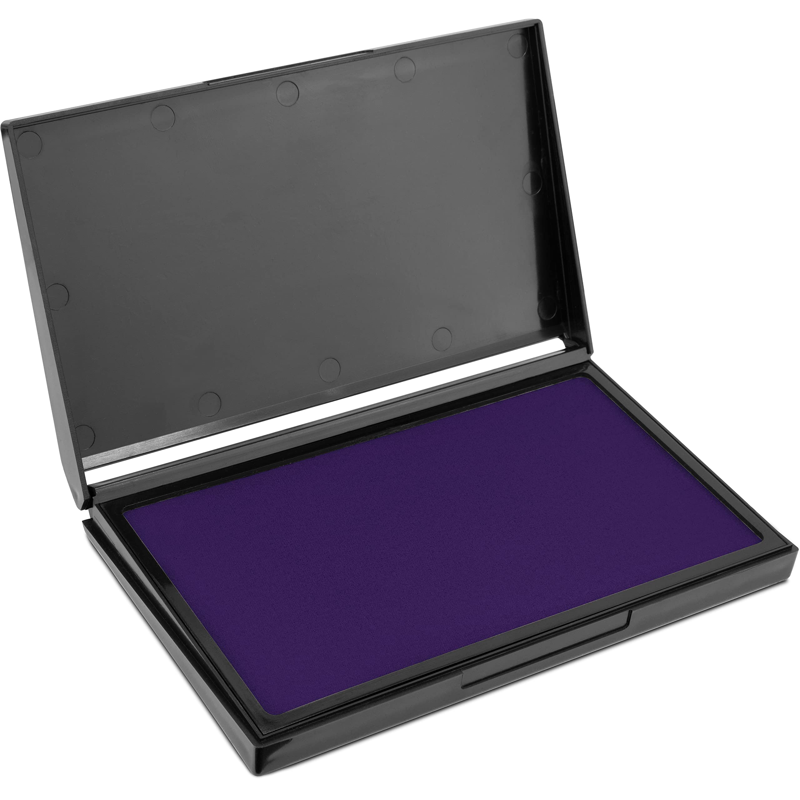 Maxmark Large Purple Stamp Pad - 4-1/4' By 7-1/4' - Premium Quality Felt Pad