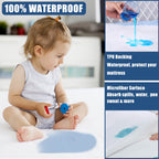 Jamrest 1 Pack Twin Size Waterproof Mattress Protector, Breathable Mattress Cover, Fitted Deep Pocket Mattress Pad Cover Stretch