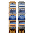 Shubhkraft 6 Shelves Hanging Organizer Combo / 6 Compartment Wardrobe Organiser/Hanging Closet Organizer For Wardrobe Storage (P