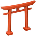 ????(Kamidananosato) Kamidanosato 4993896201018 Red Orange Outer Dimensions: 6.3 inches (16 cm) - 7.7 inches (19.5 cm) - 1.2 inc