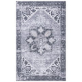 SAFAVIEH Tucson Collection Area Rug - 8 x 10, Dark Sage & Ivory, Persian Design, Non-Shedding Machine Washable & Slip Resistan