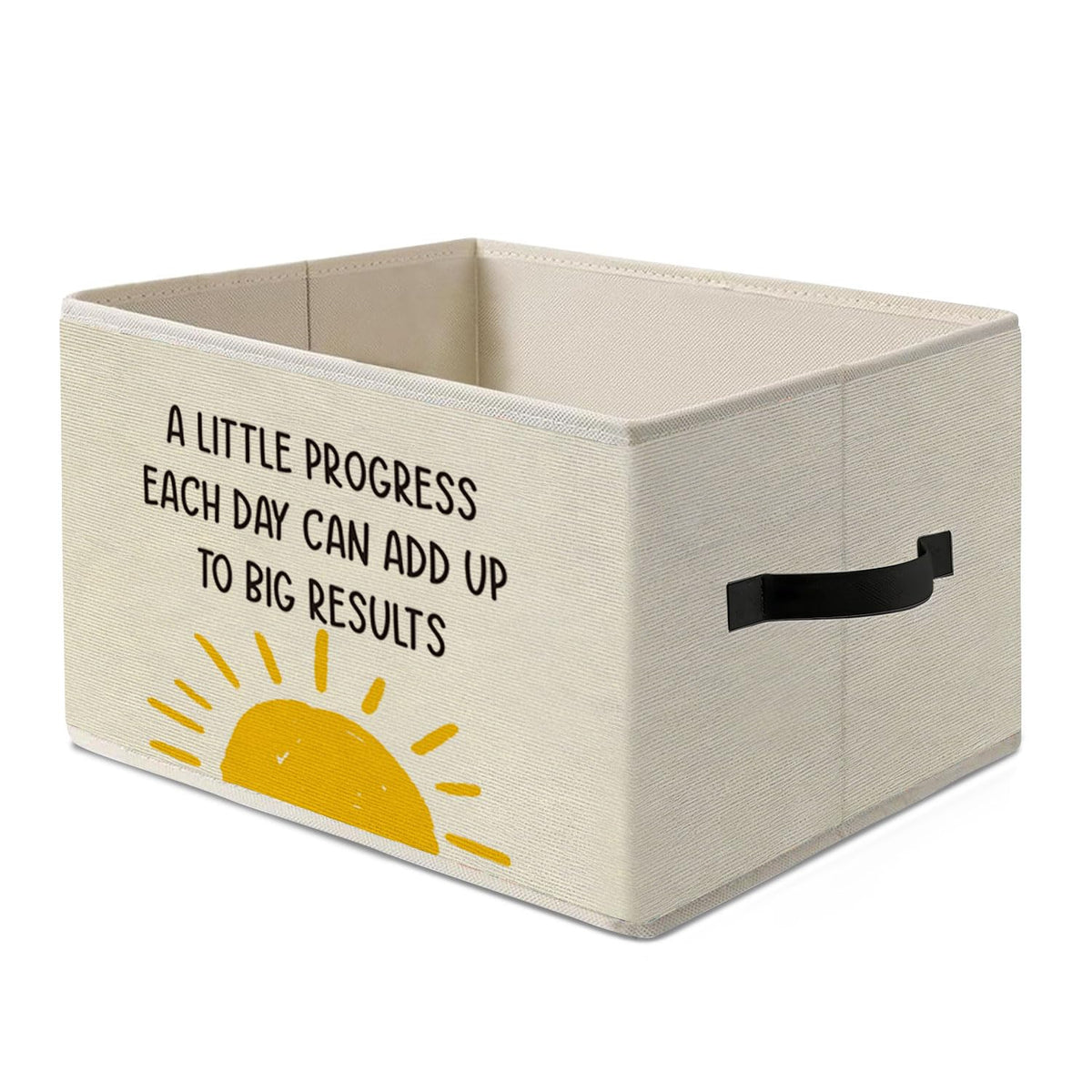 Dilemat Positive Affirmations Basket Storage Box Bins,Classroom Decor