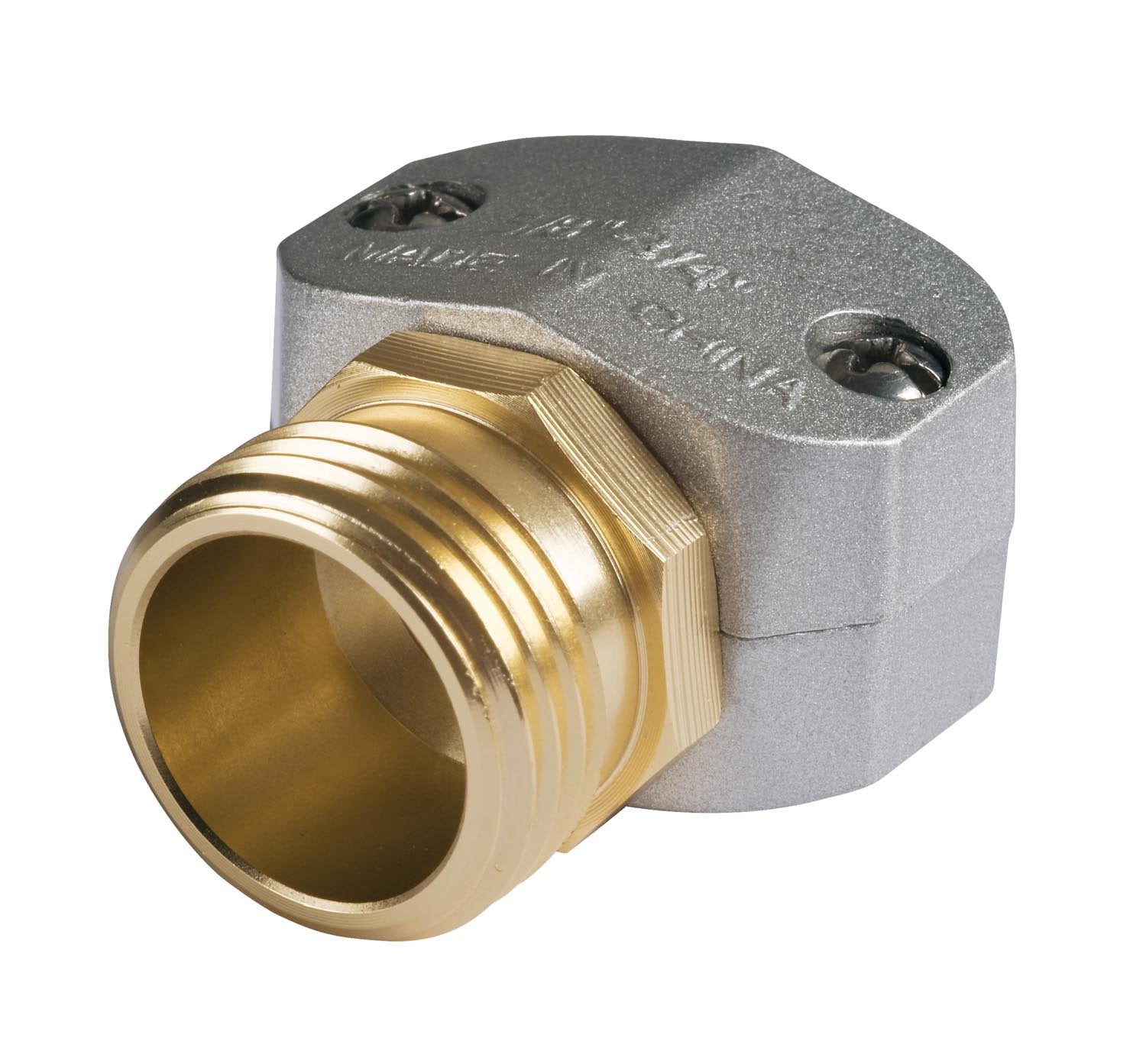 Melnor Heavy Duty Metal Male Hose Repair; Fits 3/4' And 5/8' Hoses