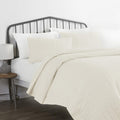 Linen Market 3 Piece Ivory Quilt California King Size Bed Set - A Lightweight Bedspread & Machine Washable Quilts - Includes Qui