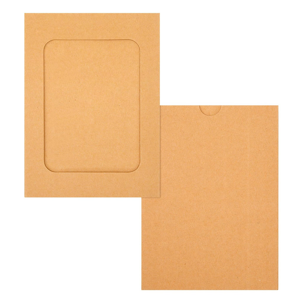 Anwyll Paper Picture Frames 4''X6'',30 Pcs Paper Photo Frames,Cardboard Picture Frames With Wooden Clips And Strings Diy Clip Ph