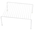 YBM HOME White Wire Cabinet Helper Shelf Organizer and Storage Rack Helper for Kitchen, Expandable Kitchen Counter and Cabinet S