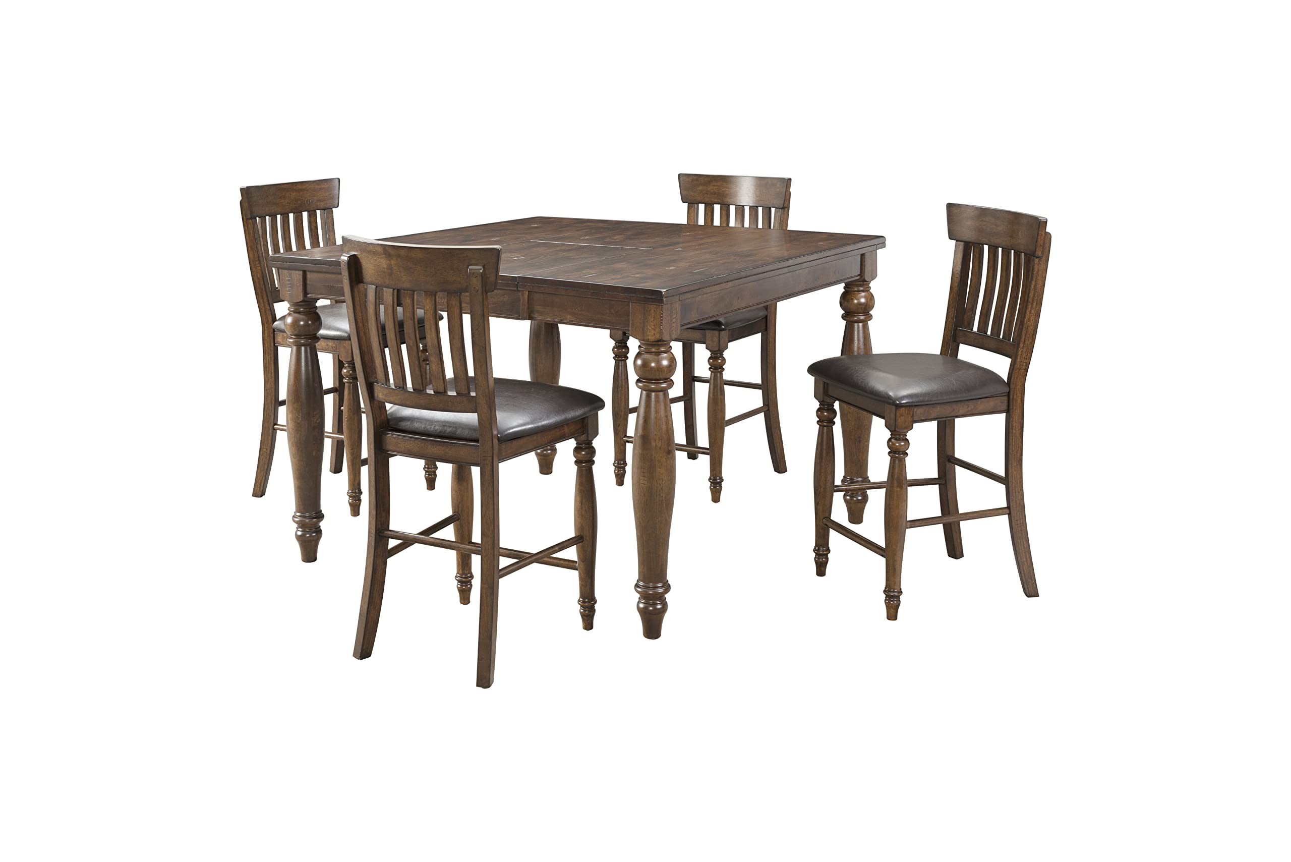 Intercon Kingston Gathering 4 Legs, Raisin Counter Tables