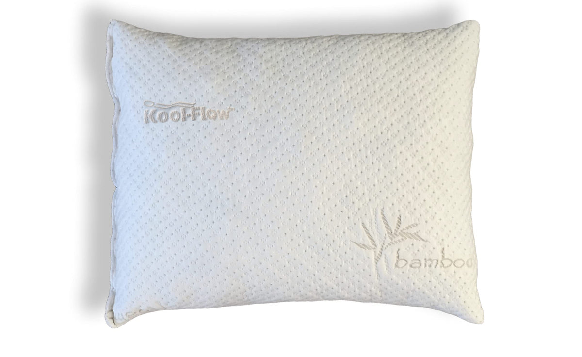 Xtreme Comforts Memory Foam Pillows Made In The Usa - Standard Size, Slim Cooling Pillow For Sleeping On Side, Back & Stomach -