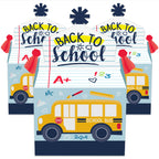 Big Dot Of Happiness Back To School - Treat Box Party Favors - First Day Of School Classroom Decorations Goodie Gable Boxes - Se