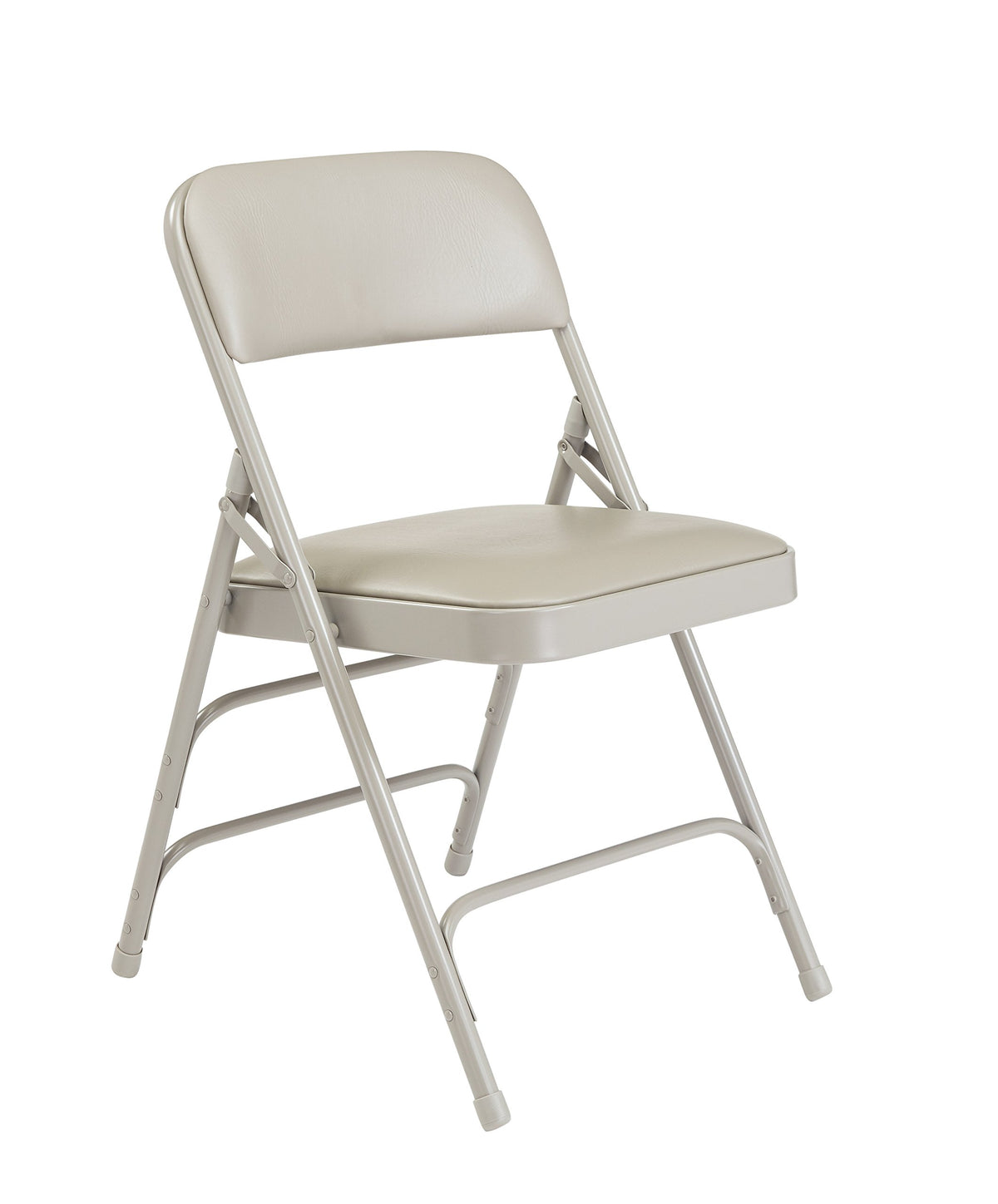 NPS 1300 Series Premium Vinyl Upholstered Triple Brace Double Hinge Folding Chair