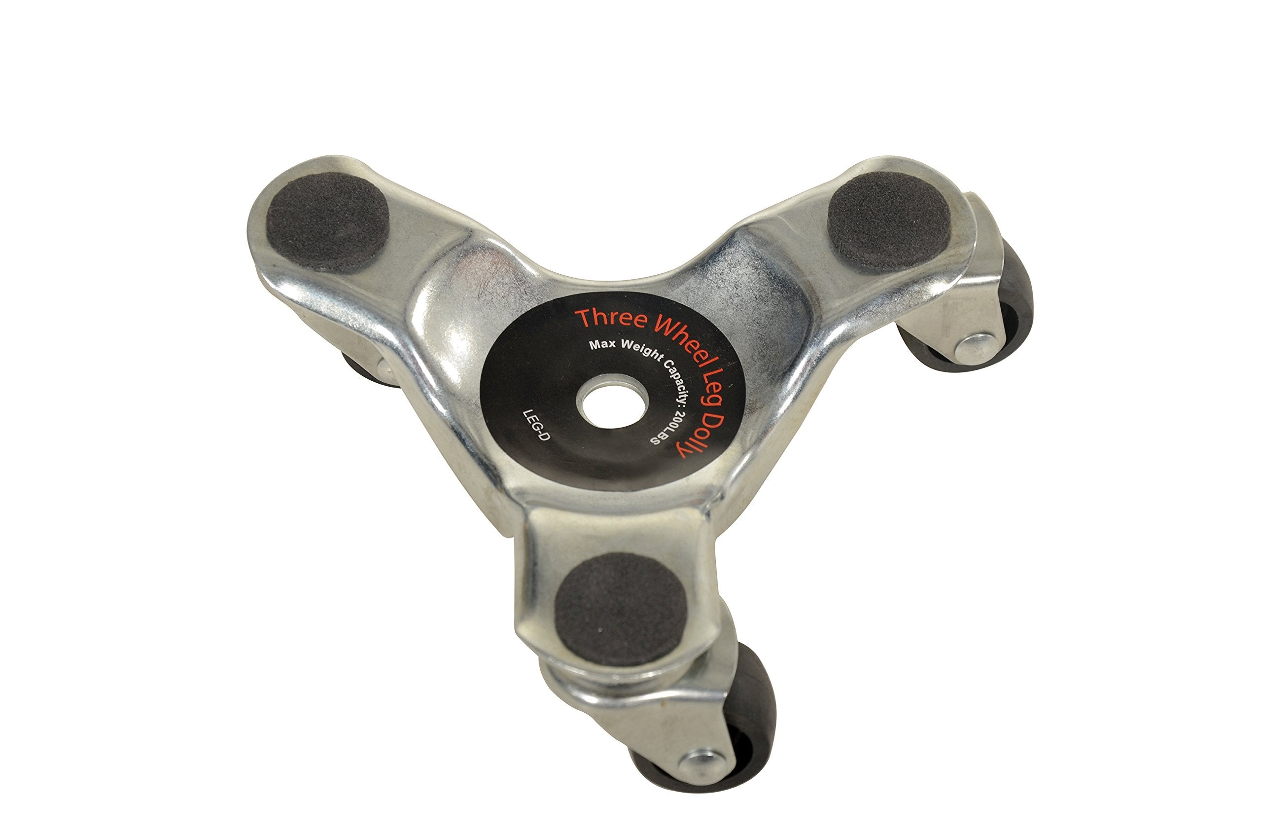 Vestil LEG-D Specialty Leg Dolly, 200 lbs Capacity, 5-3/4' Length x 6-3/8' Width