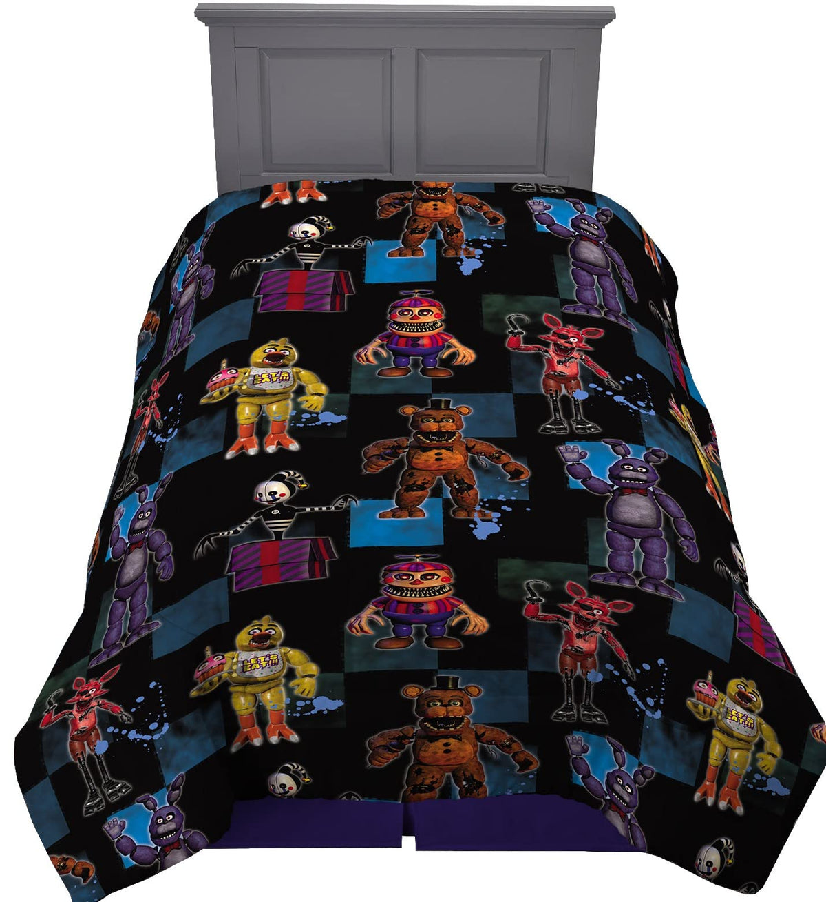 Franco Kids Bedding Soft Microfiber Comforter, Twin, Five Nights At Freddy'S