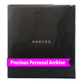 kieragrace KG Jocelyn Photo Album - Black, Holds 400 4 x 6 Photos