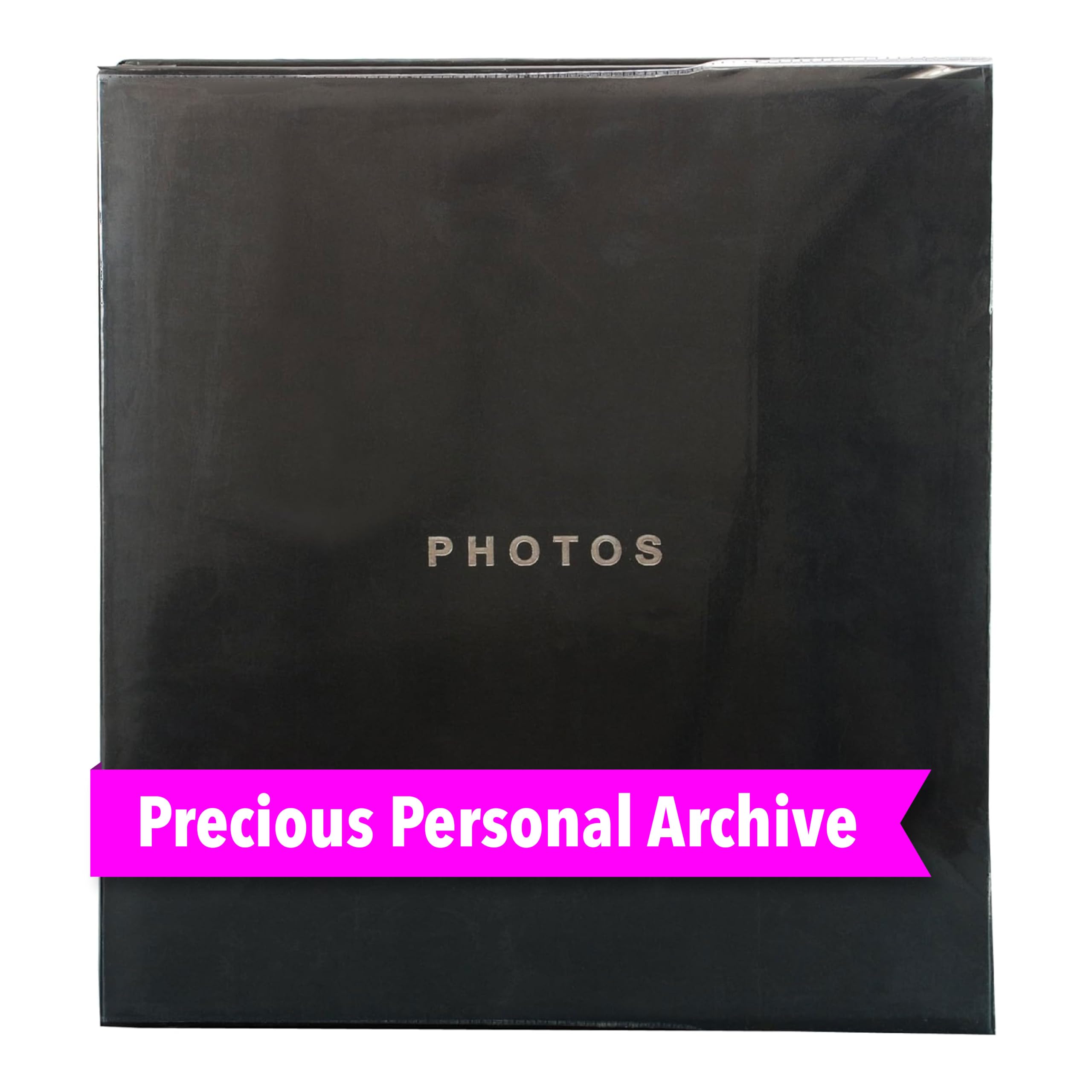 kieragrace KG Jocelyn Photo Album - Black, Holds 400 4 x 6 Photos