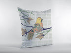 HomeRoots 18' Light Green Sparrow Suede Throw Pillow