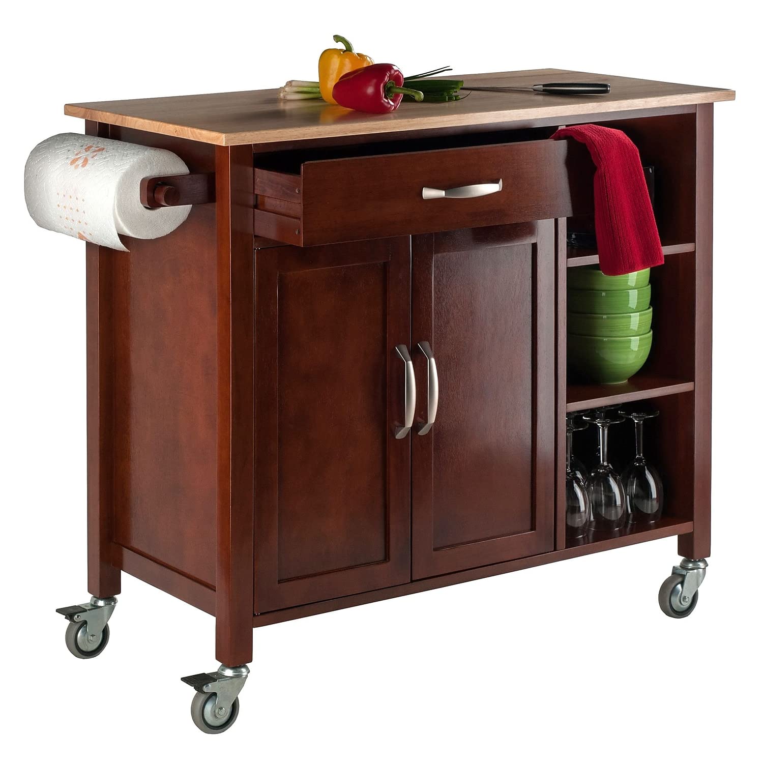 Winsome Mabel Kitchen Cart (94843)