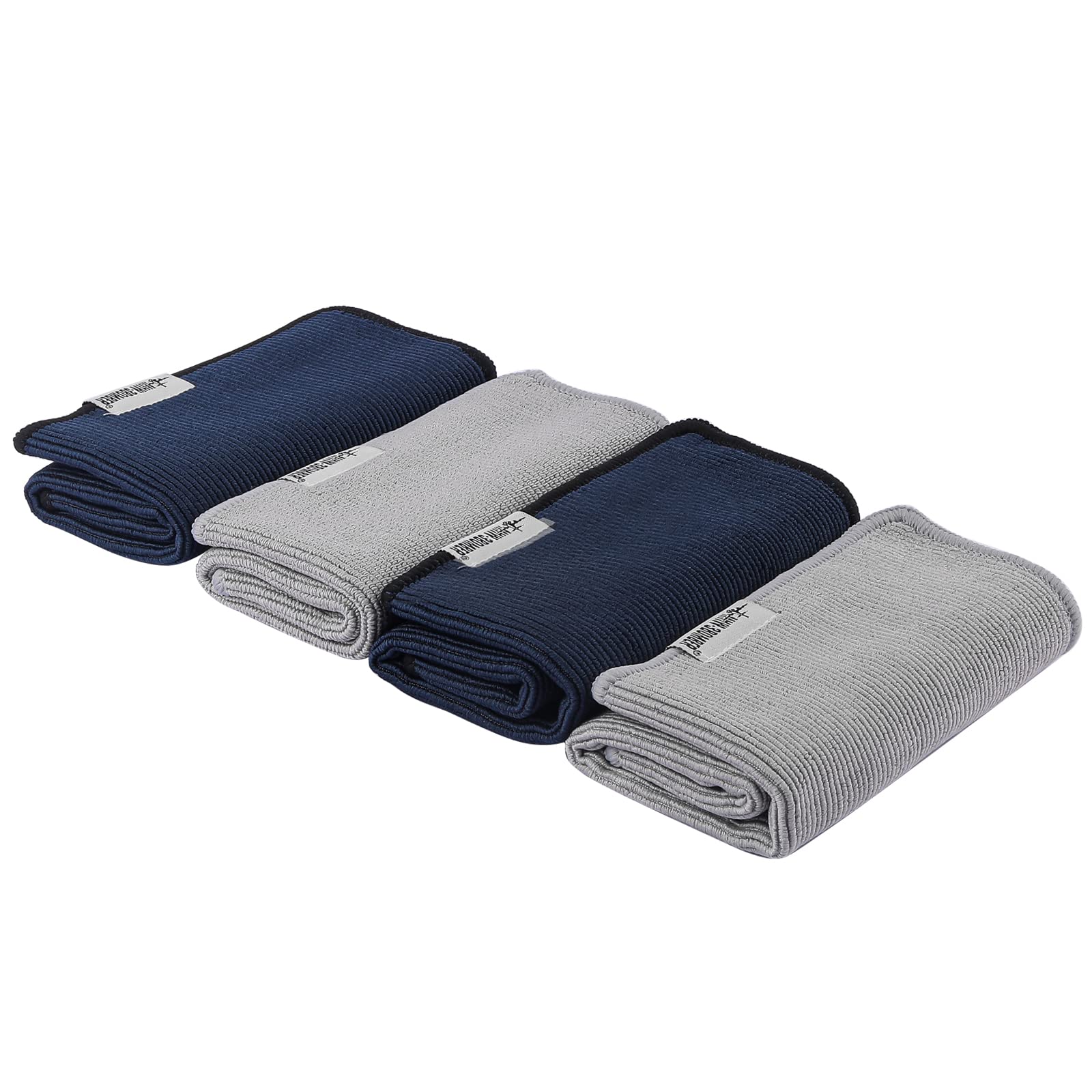 MHW-3BOMBER Barista Towels for Espresso 4Pack, 11 Microfiber Barista Cloth Espresso Cleaning Towel for Coffee Bar - Coffee Clean