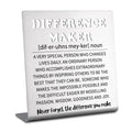 Thank You Appreciation Gifts for Friends Women Men Leader Coach Boss Mentor Team Employees Coworkers Coworker Leaving Difference
