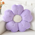 Ddliury Flower Pillow, Flower Shaped Pillow Decorative Throw Pillows For Bed Couch, Cute Daisy Pillow Dorm Decor Floor Seating Cushion (Light Purple, 19.6 Inches)