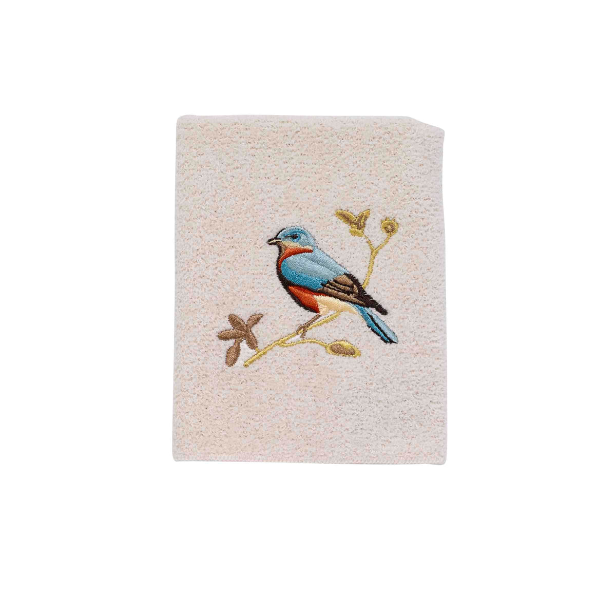 Avanti Linens - Washcloth, Soft & Absorbent, Nature Inspired Bathroom Decor (Gilded Birds Collection)