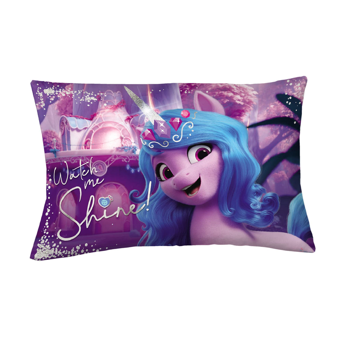 Franco Kids Bedding Super Soft Microfiber Reversible Pillowcase, 20 In X 30 In, My Little Pony