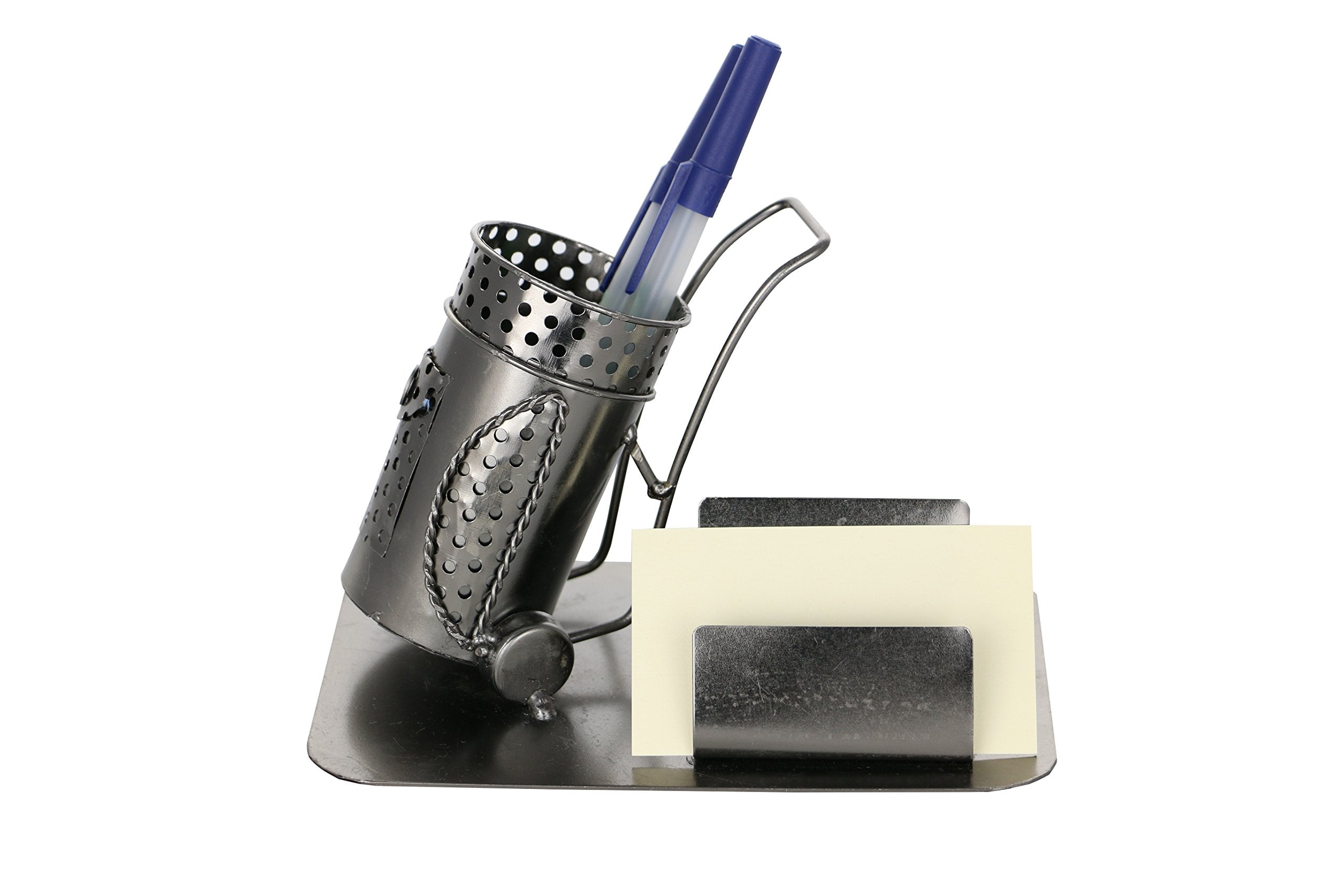Wine Bodies Handmade Golf Bag Pen And Metal Business Card Holder