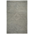 Rizzy Home Alora Decor Makalu 10' X 13' Geometric/Solid Gray/Natural Hand-Tufted Area Rug