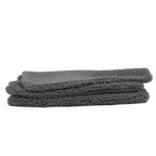 Reafort Ultra Soft Sherpa Body Pillow Cover/Case With Zipper Closure 21''X54'' (21''X54'' Body Pillow Cover,Charcoal Grey)