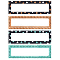 Trend I Love Metal Dots And Embossed Desk Toppers Nameplates, 2-7/8' X 9-9/16', Assorted Designs, Pack Of 32 Nameplates