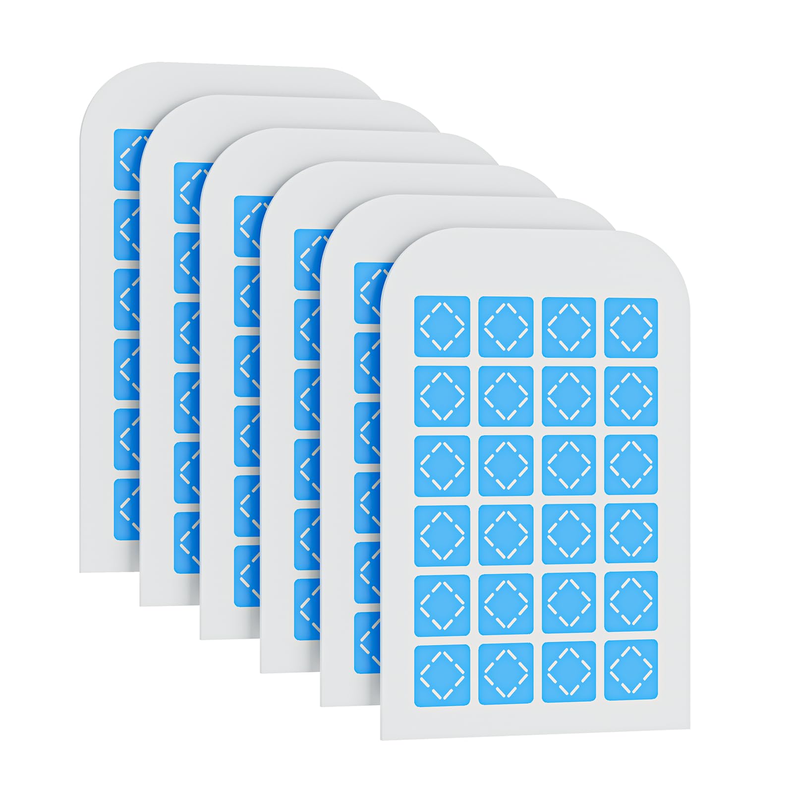 6 Pack Magnetism Glue Cards Tienbe Indoor Plug-In Fly Trap Refill Pack For Tienbe Indoor Fly Trap