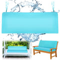 Smoothnovelty 48X18 Inch Patio Bench Cushion Covers Outdoor Waterproof Uv Protection Loveseat Swing Replacement Cover With Tie Z