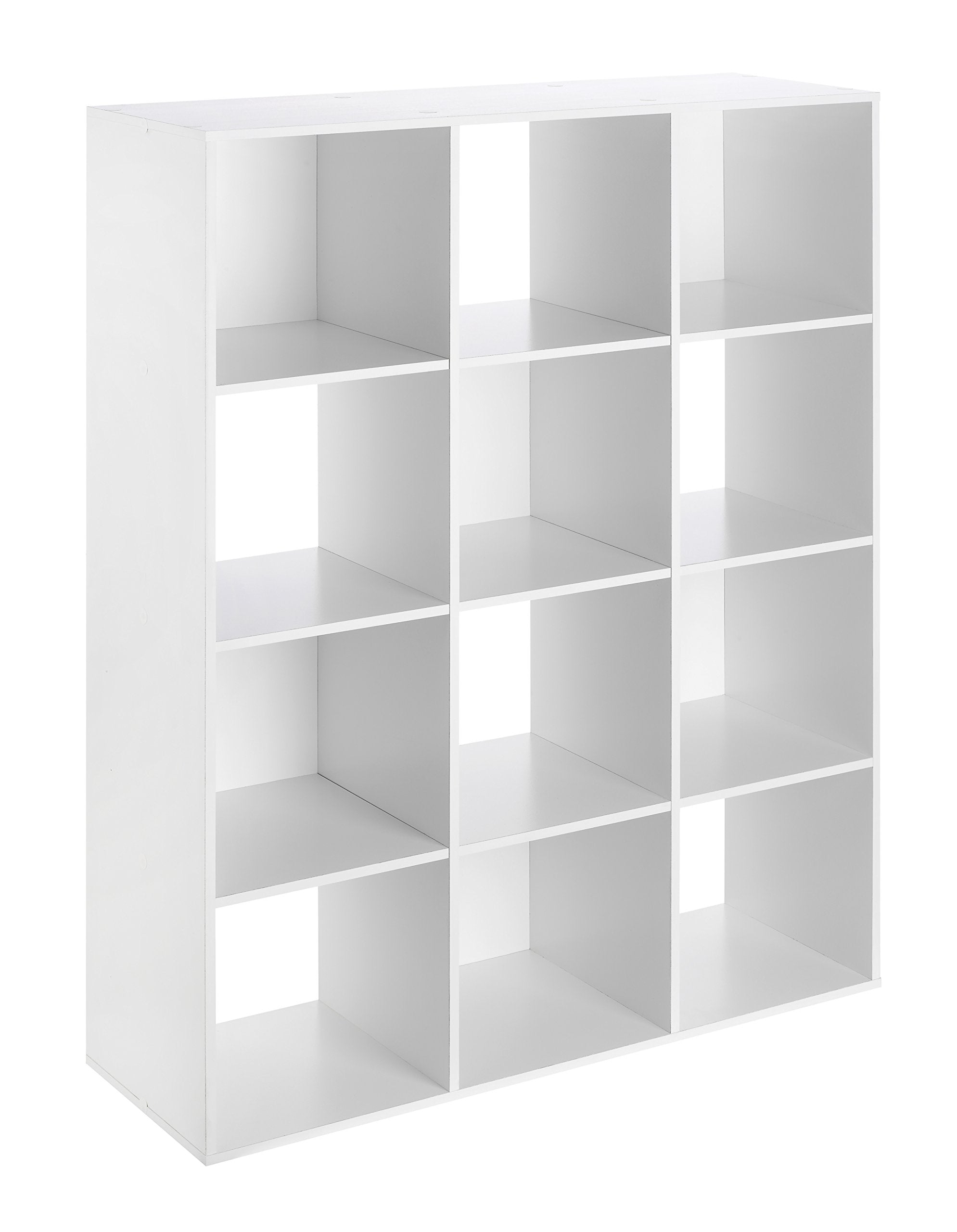 Whitmor 12 Cube Organizer, White