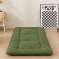 Maxyoyo Cot Mattress Green Floor Bed, Japanese Floor Mattress Futon Mattress Narrow Twin Mattress Single Bed Mattress Floor Matt