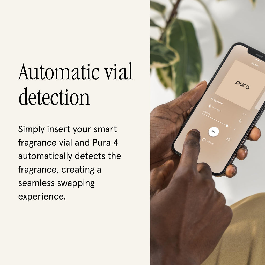 Pura & Homesick Home Scent Refill - Smart Home Air Diffuser Fragrance - Up To 120-Hours Of Luxury Fragrance Per Refill - Clean &