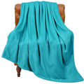 Bedelite Fleece Blanket Teal Throw Blanket For Couch & Bed, Luxury Plush Cozy Fuzzy Blanket 50' X 70', Super Soft Warm Lightwe