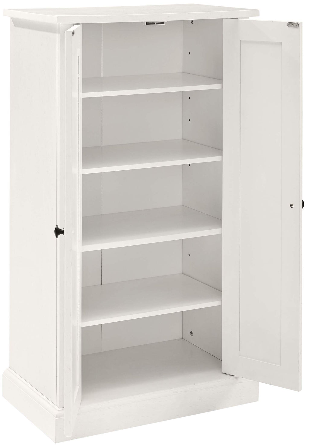 Crosley Furniture Seaside Accent Storage Cabinet, Bar, Buffet For Kitchen, Living Room, Or Entryway, White