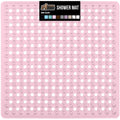 gorilla grip Patented Shower Stall Mat, 21x21, Machine Washable, Square Bathroom Bath Tub Mats for Stand up Showers and Small Ba