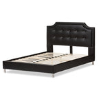 Baxton Studio BBT6376-Black-King Platform, King, Black