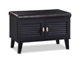 Baxton Studio FP-6793-Espresso Storage-Benches, Dark Brown