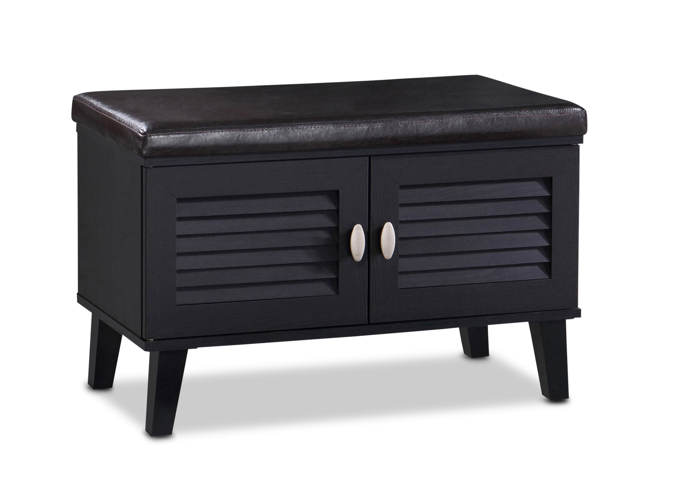Baxton Studio FP-6793-Espresso Storage-Benches, Dark Brown