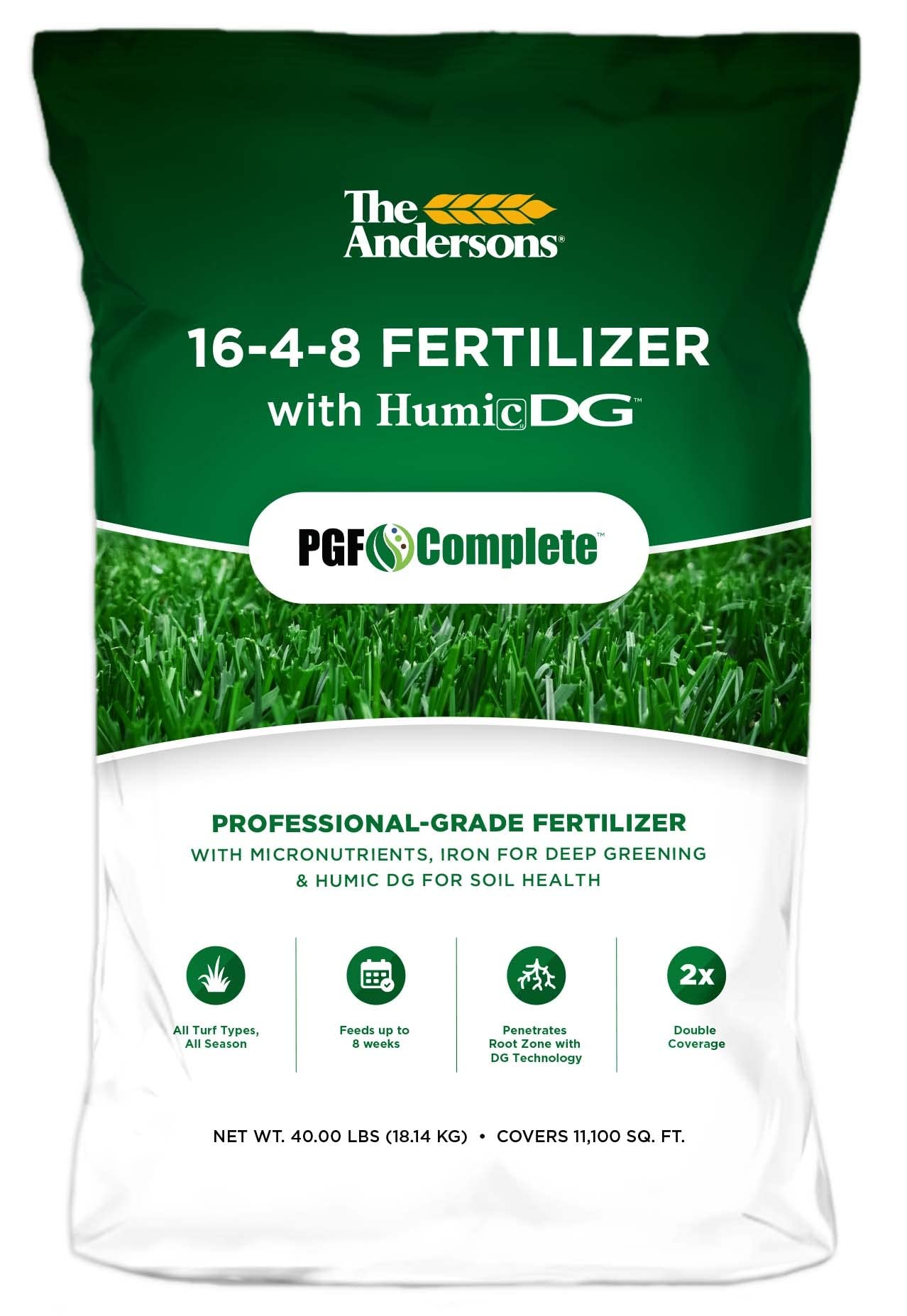 The Andersons Professional PGF Complete 16-4-8 Fertilizer with Humic (40lb)