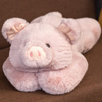 Ronivia Weighted Stuffed Animals, 29.5' 6.2Lbs Weighted Pig Stuffed Animal Toy Cute Pink Pig Plush Pillow Weighted Plush Animal