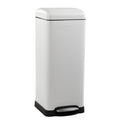 happimess HPM1007A Betty Retro 8-Gallon Step-Open Trash Can with Soft-Close Lid, Fingerprint Resistant, Modern, Minimalistic for