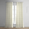 Hpd Half Price Drapes Modern Wavy Geometric Printed Curtains 96 Inches Long Luxury Cotton Curtains (1 Panel) Room Darkening Wind