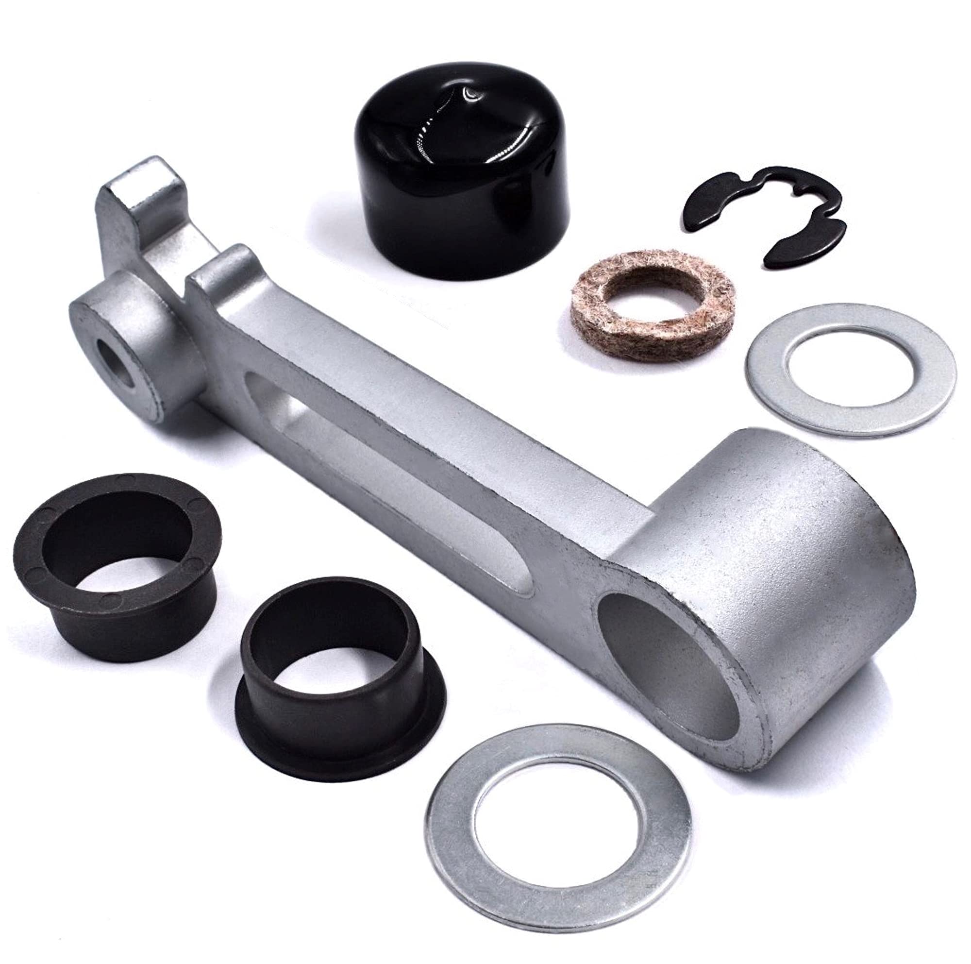 Hd Switch - M143350 M111358 M131119 24H1184 T40189 M122350 Deck Idler Arm Ternsioner & Bushing Rebuild Kit Fits John Deere 48C 5