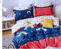 Riftree Microfibre Glace Cotton Digital Print Single Bed Reversible Ac Comforter Living Room/Kids Room (60 X 90 Inches)  Rainbo