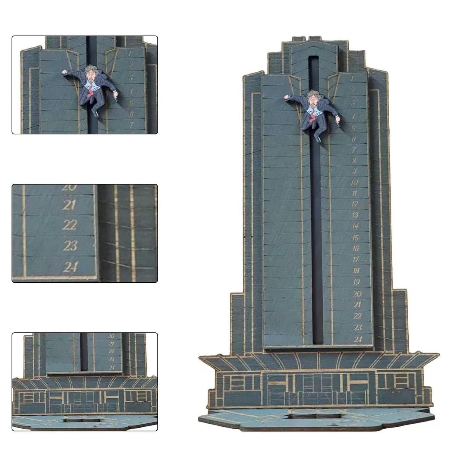 2023 Christmas Die Hard Advent Calendar-Thanksgiving Halloween Christmas Countdown Decoration Calenda,Hans Gruber Advent Calenda